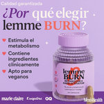 🔥 Lemme Burn® – 60 Cápsulas | Activa tu metabolismo desde adentro con Lemme Burn